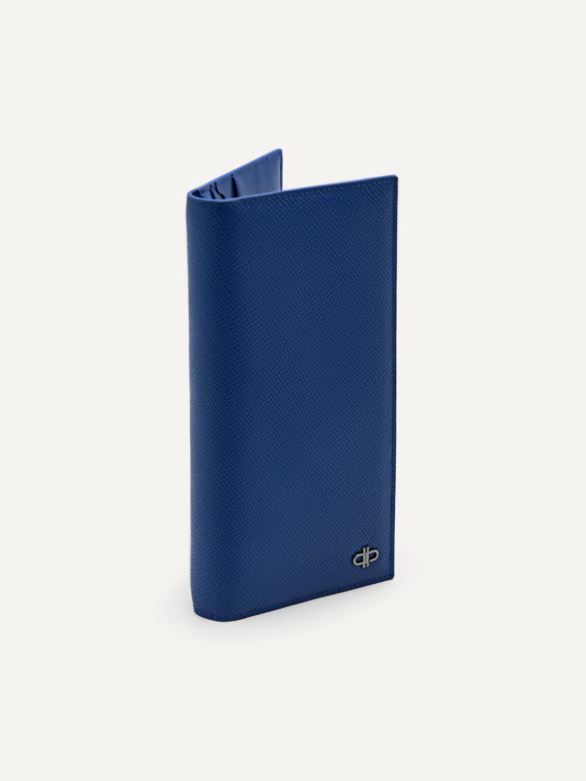 PEDRO Icon Leather Long Wallet, Navy
