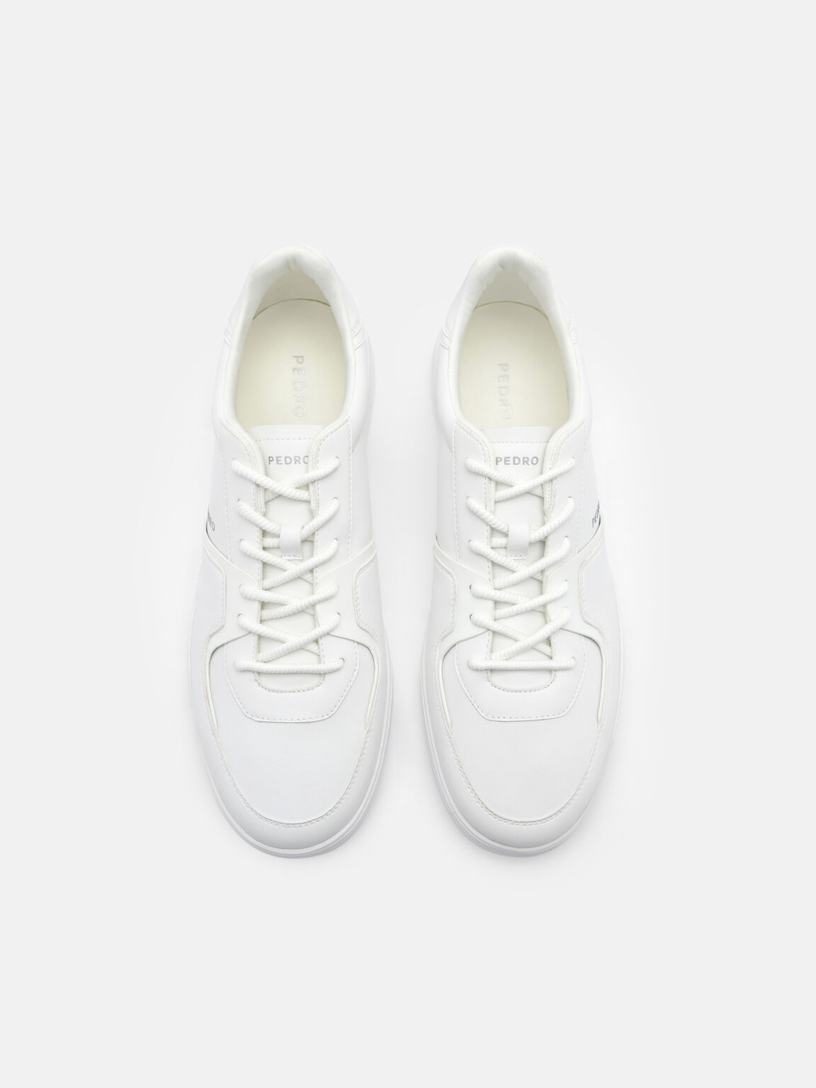 White PEDRO Icon Fleet Sneakers - PEDRO SG