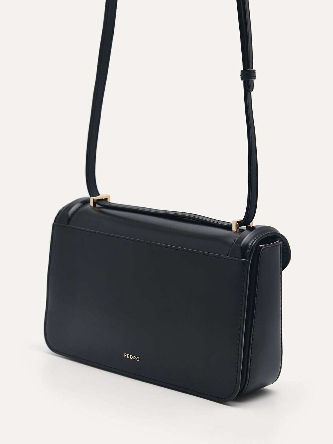 Terrazo Shoulder Bag, Black