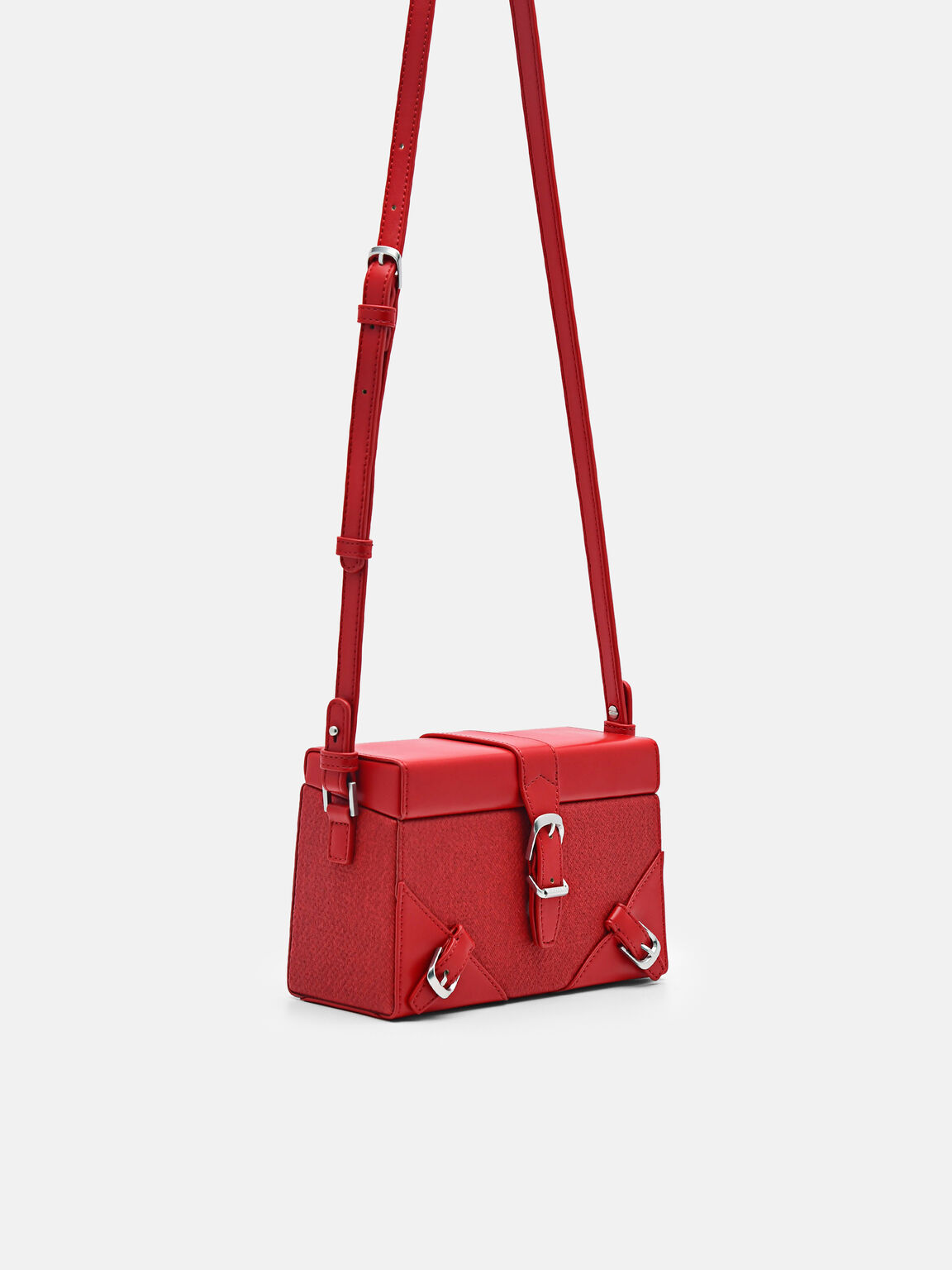 Mara Mini Shoulder Bag, Red