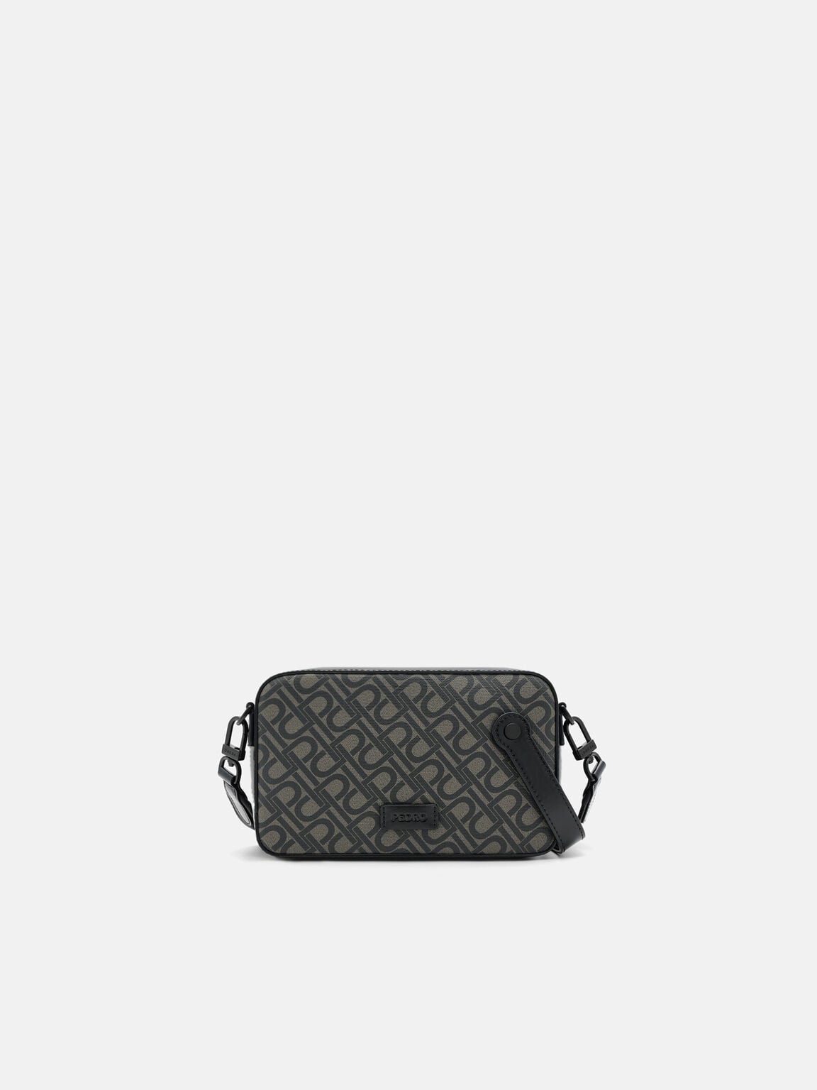 Leather Sling Bag, Black2