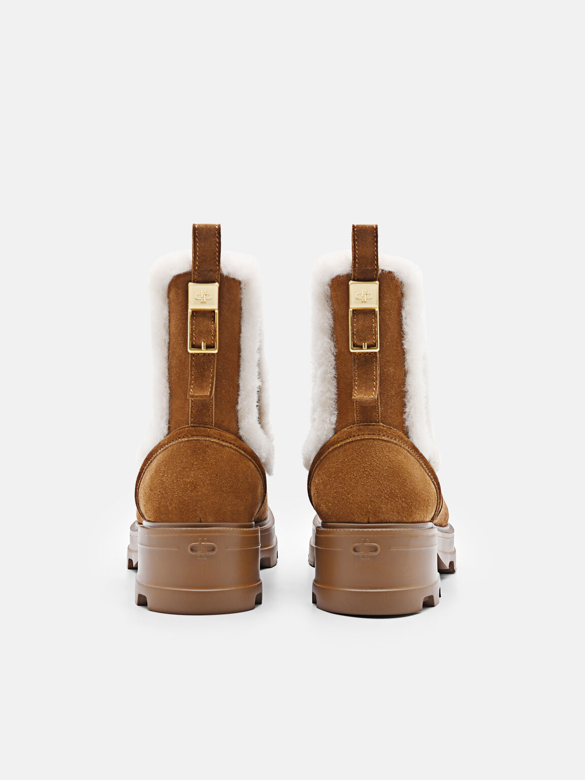 Suede Chelsea Boots, Cognac