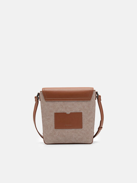 Reed Crossbody Bag, Cognac