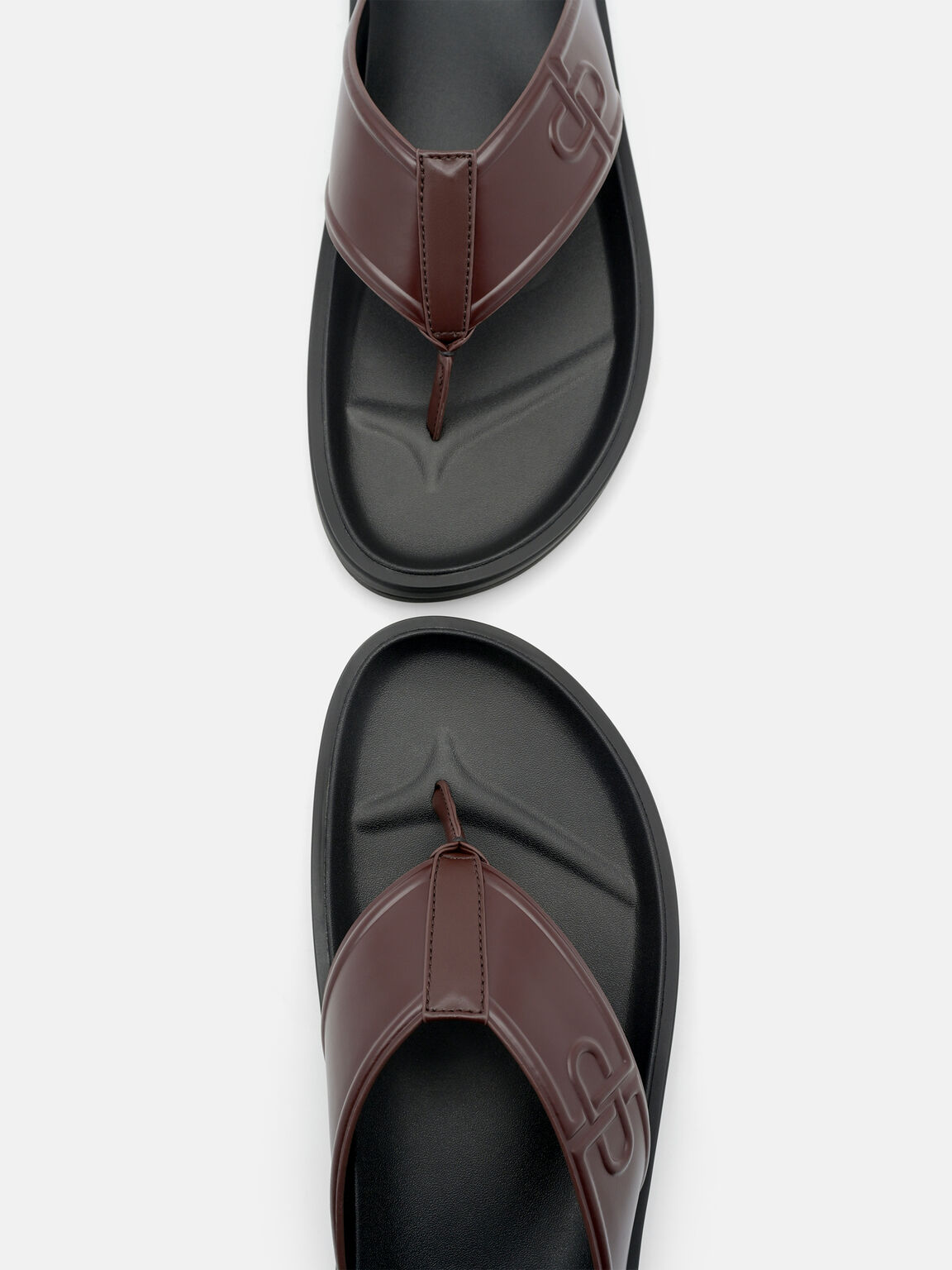Thong Sandals, Mahogany