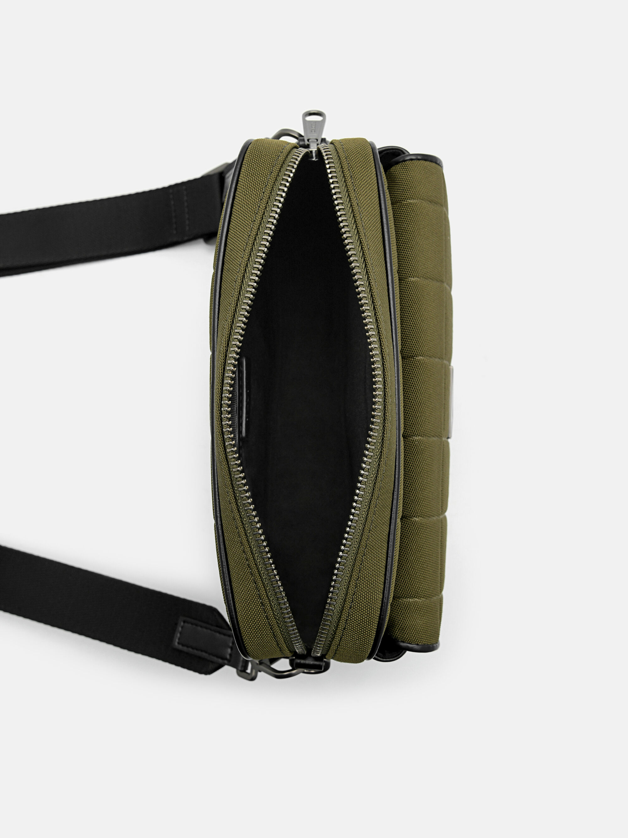 Military Green Taper Compact Crossbody Bag - PEDRO US