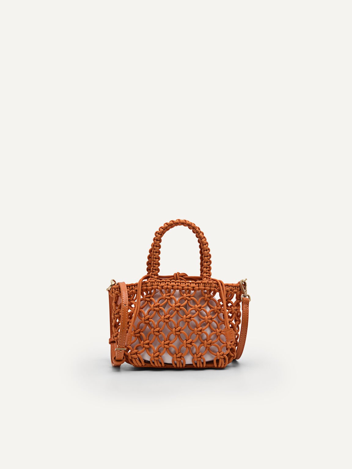 Mosaic Shoulder Bag, Orange