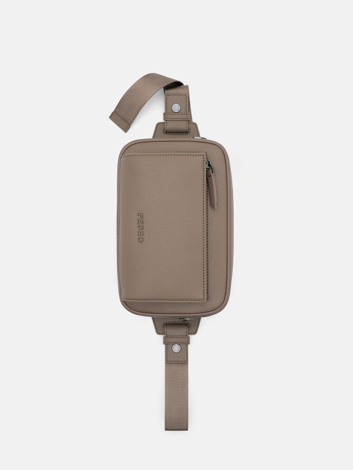 Evans Sling Pouch, Dark Taupe Tumble
