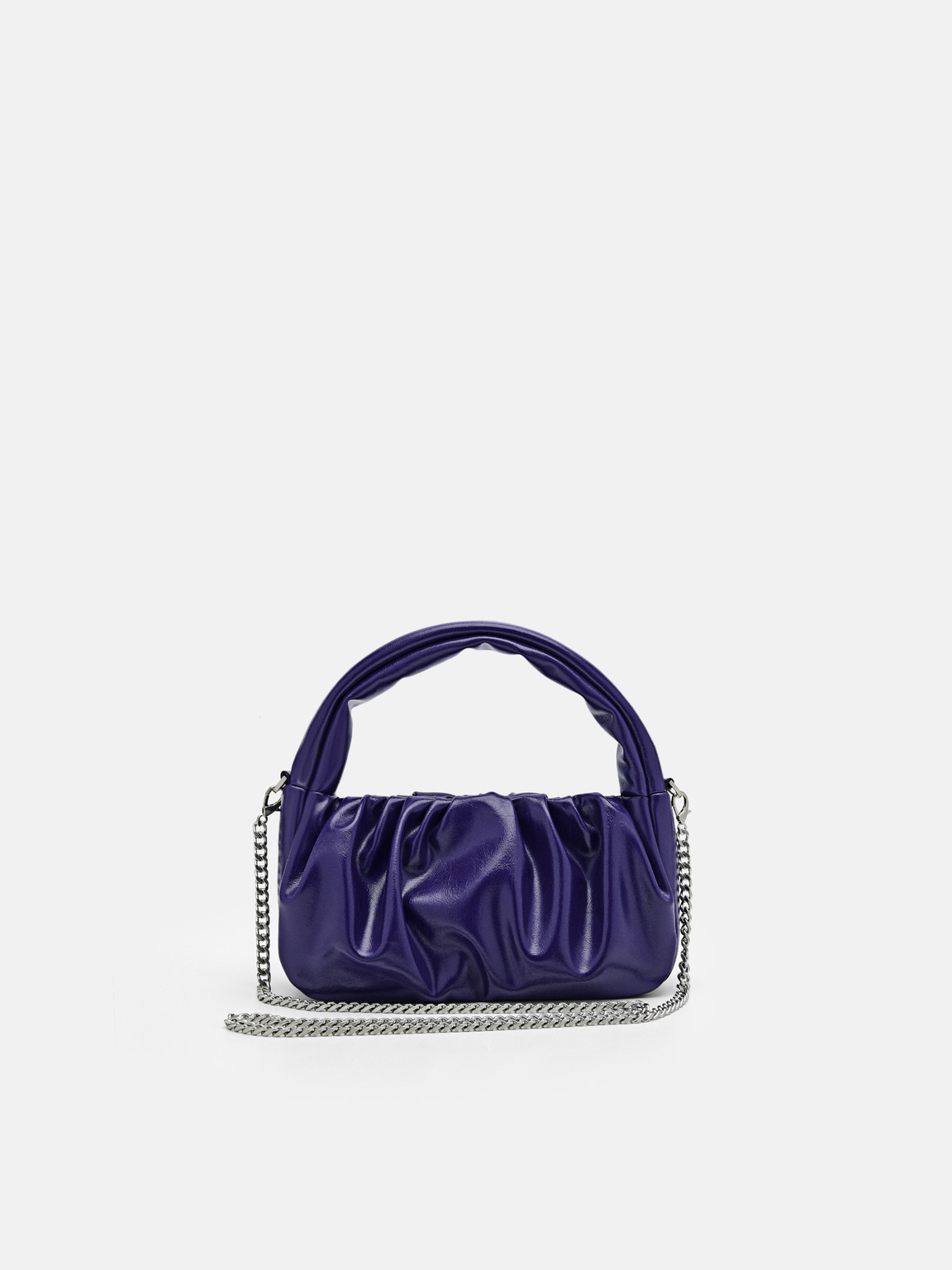 Cami Mini Hobo Bag, Purple