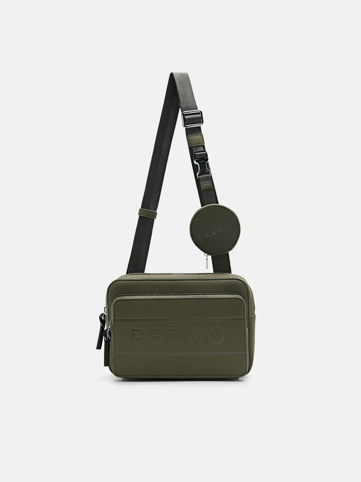 Flynn Casual Sling Bag, Military Green