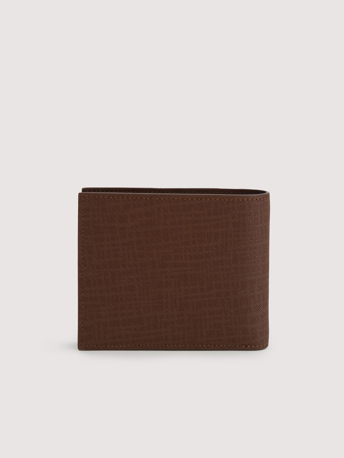 Leather Bi-Fold with Flip, Brown