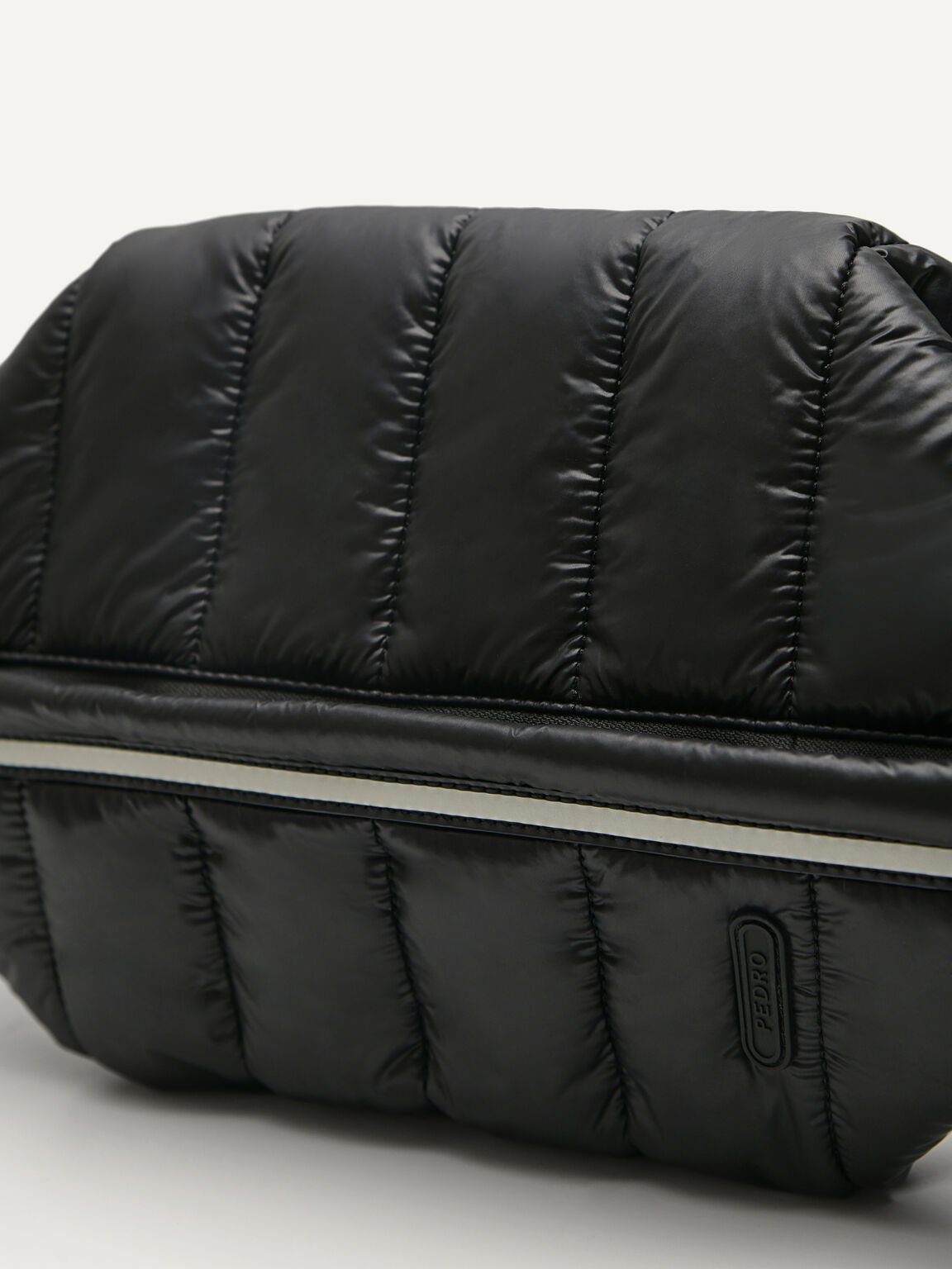 Nylon Sports Bum Bag, Black