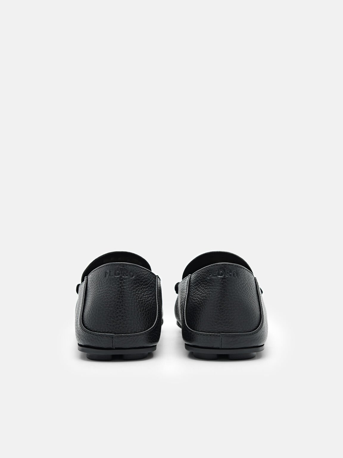 Leather Loafers, Black