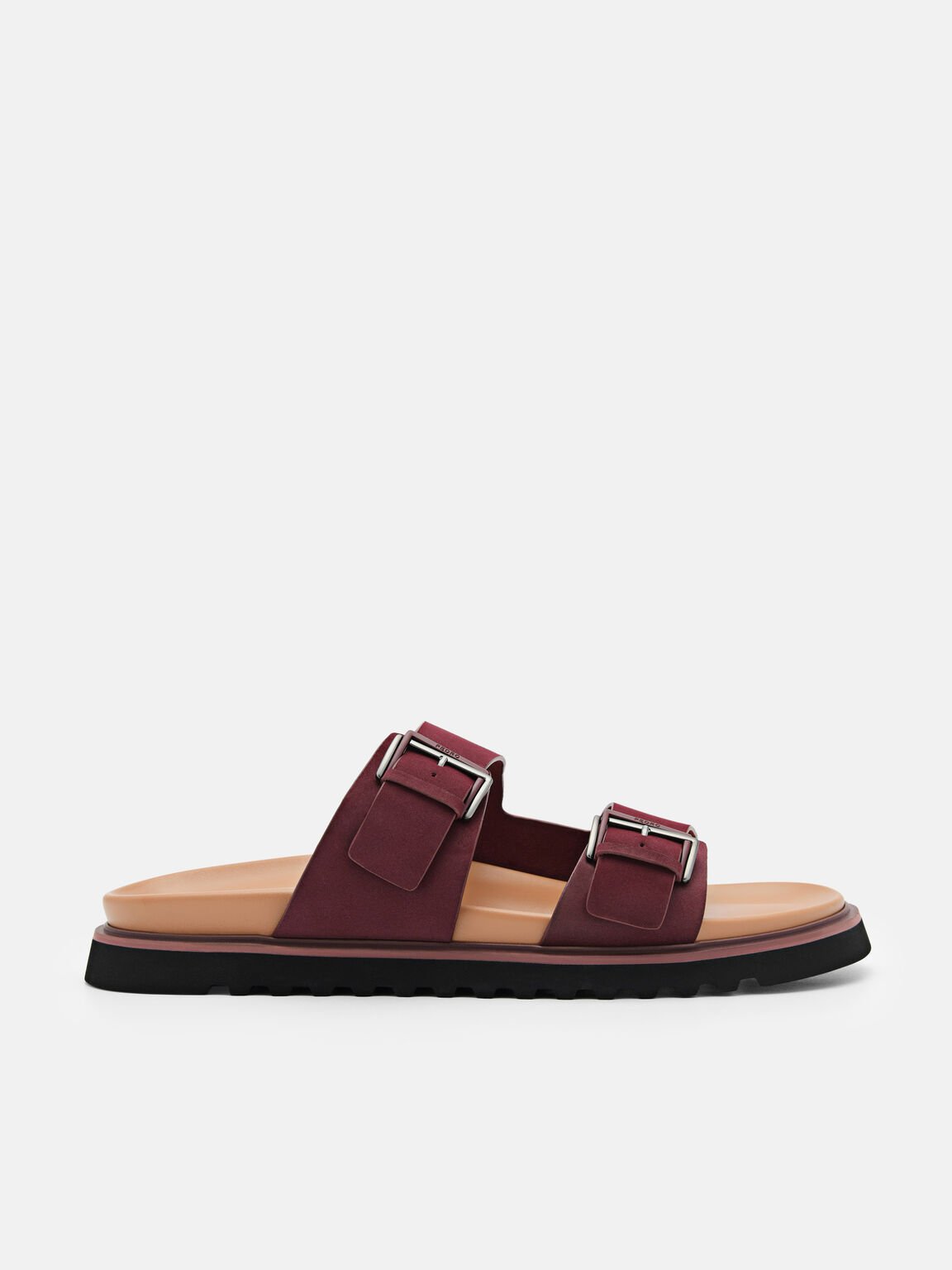 Arche Slide Sandals, Mahogany