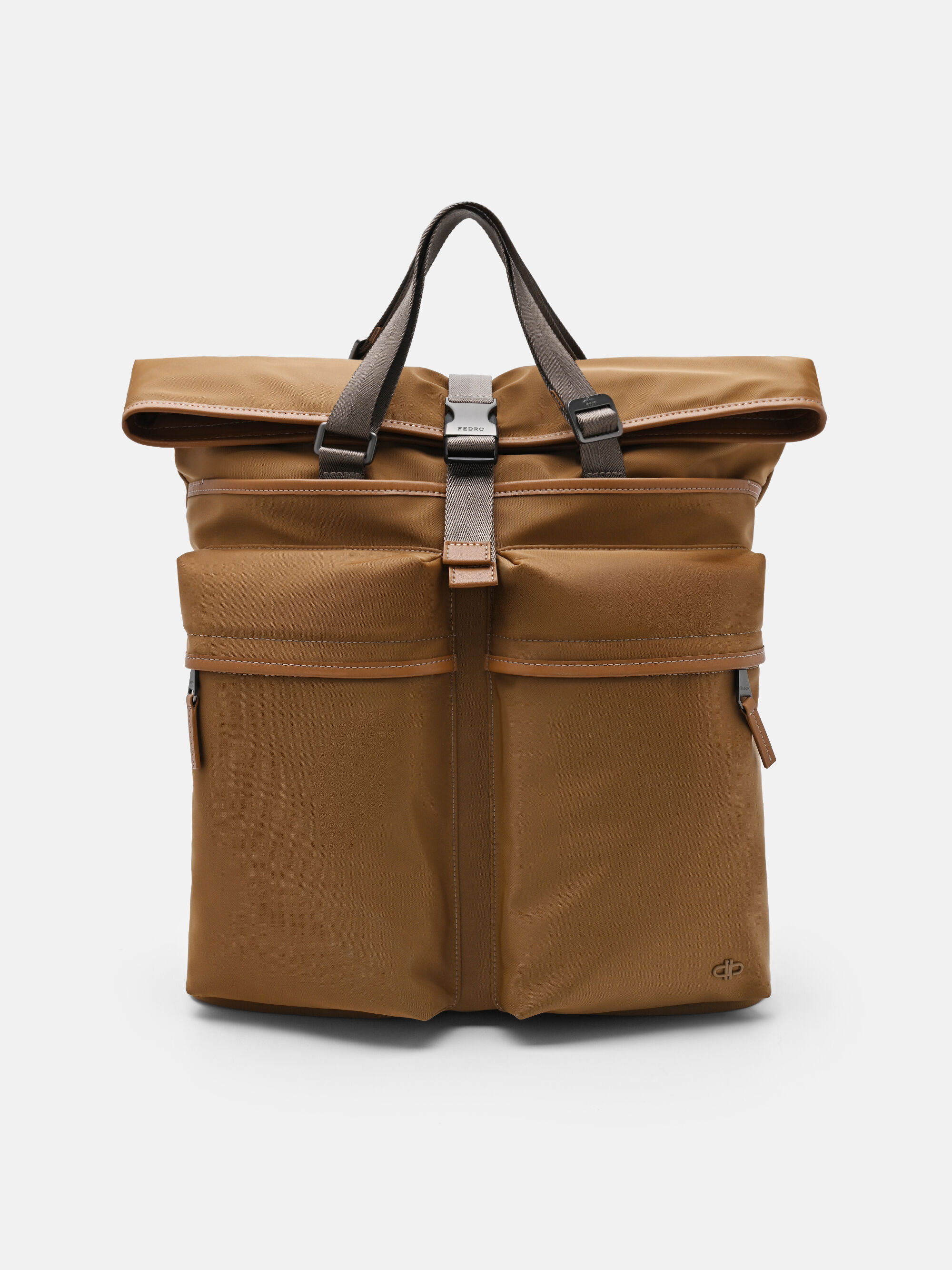 paaako Cognac Woven Backpack - PEDRO SG