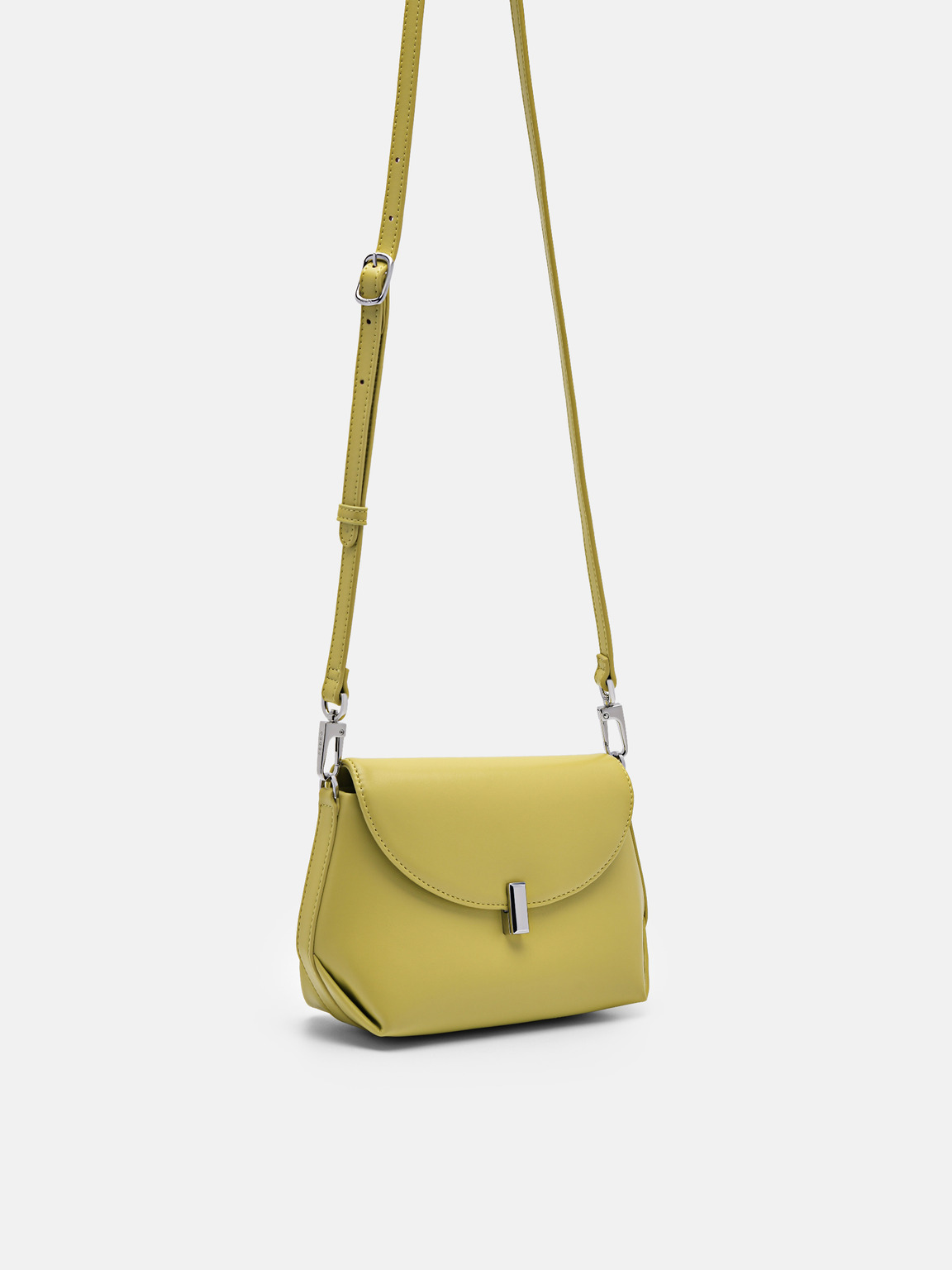 Naomie Mini Shoulder Bag, Light Yellow