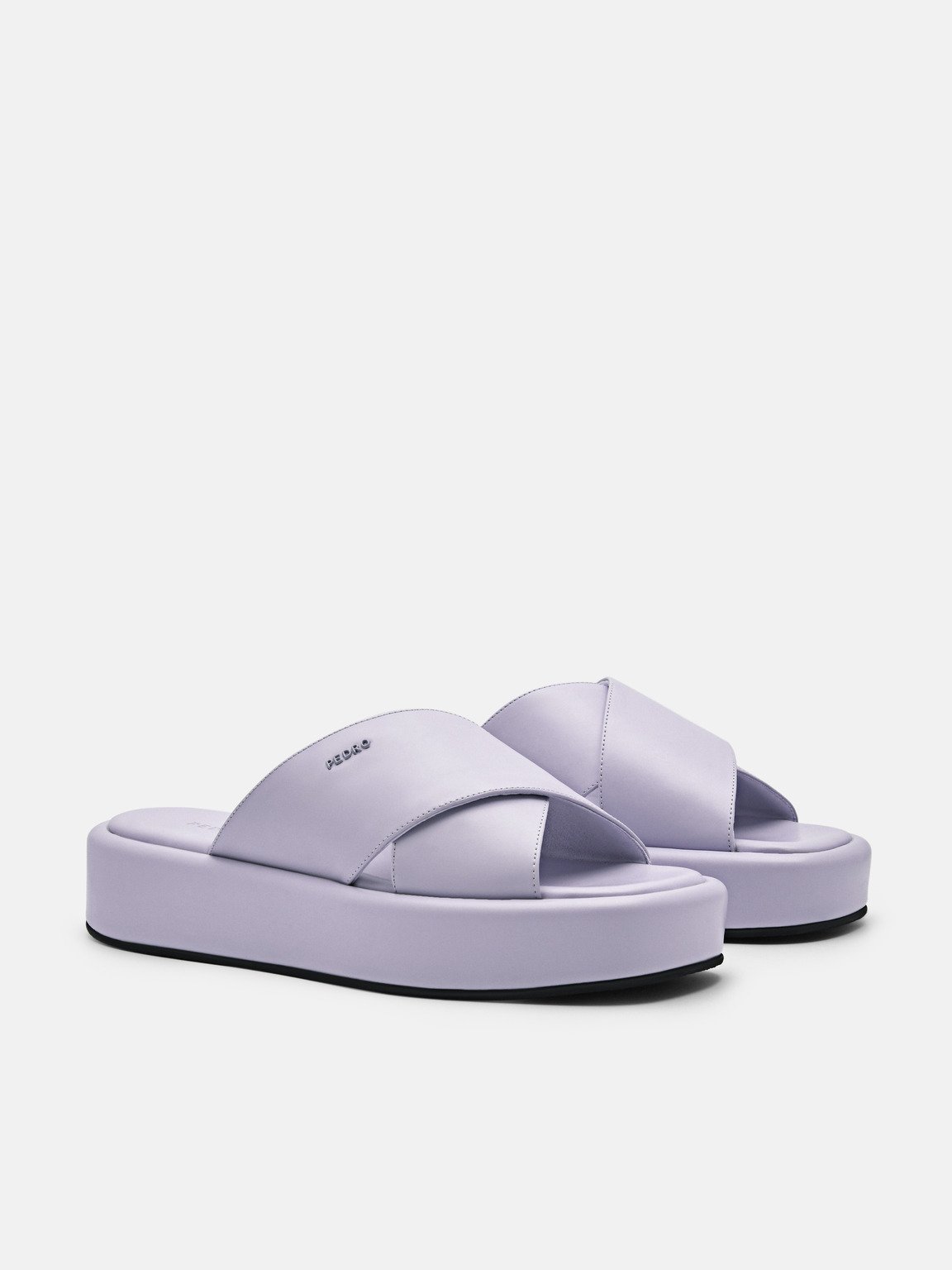 Izzie Wedge Sandals, Lilac