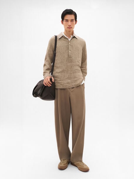 Utility Tote Bag, Dark Brown