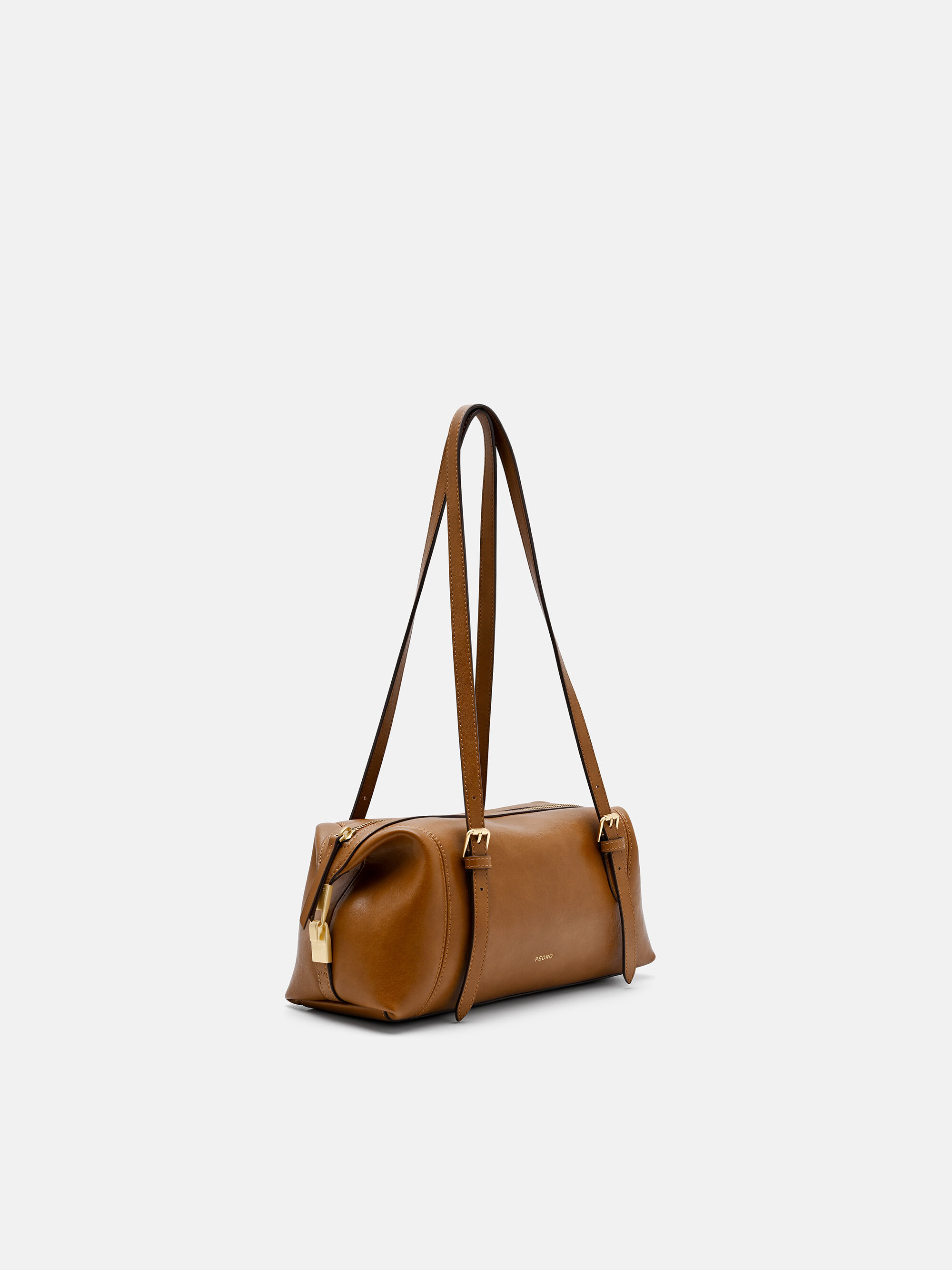 Cognac Hitch Bowling Bag - PEDRO SG