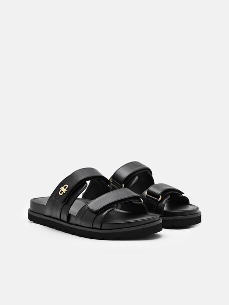 Sanni Slide Sandals, Black