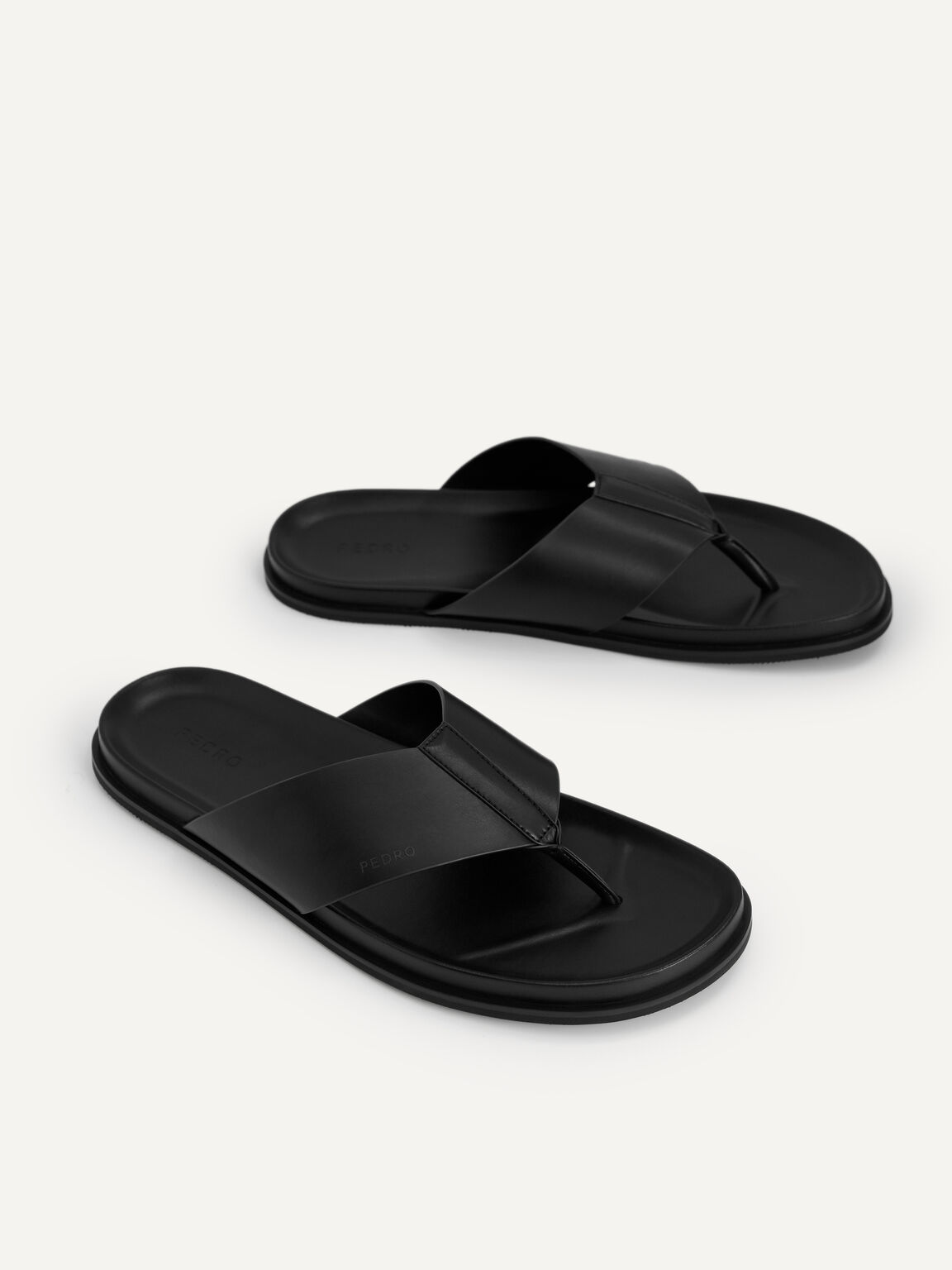 Thong Sandals, Black