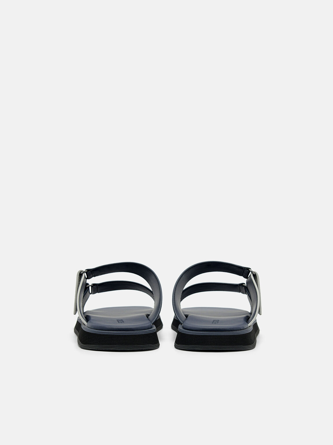 Velcro Slide Sandals, Navy
