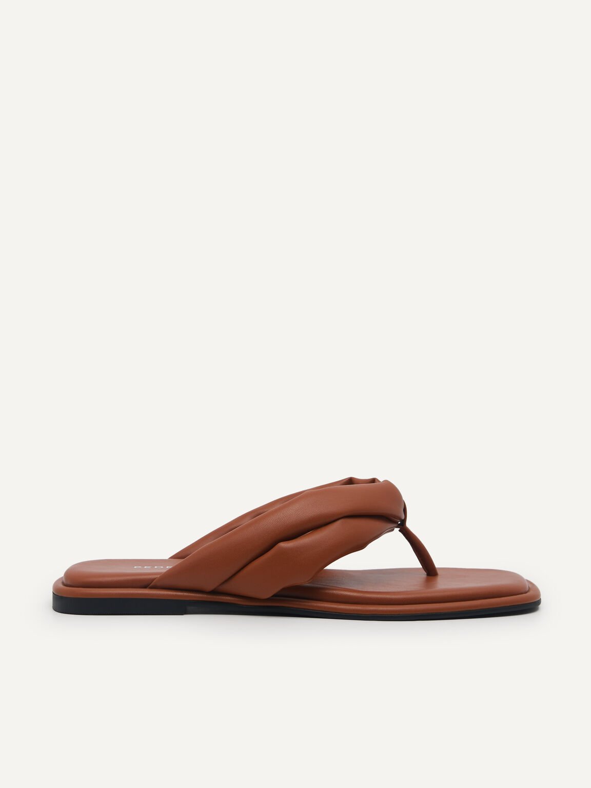 Padded Sandals, Camel