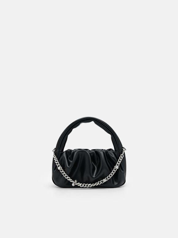 Cami Mini Hobo Bag, Black