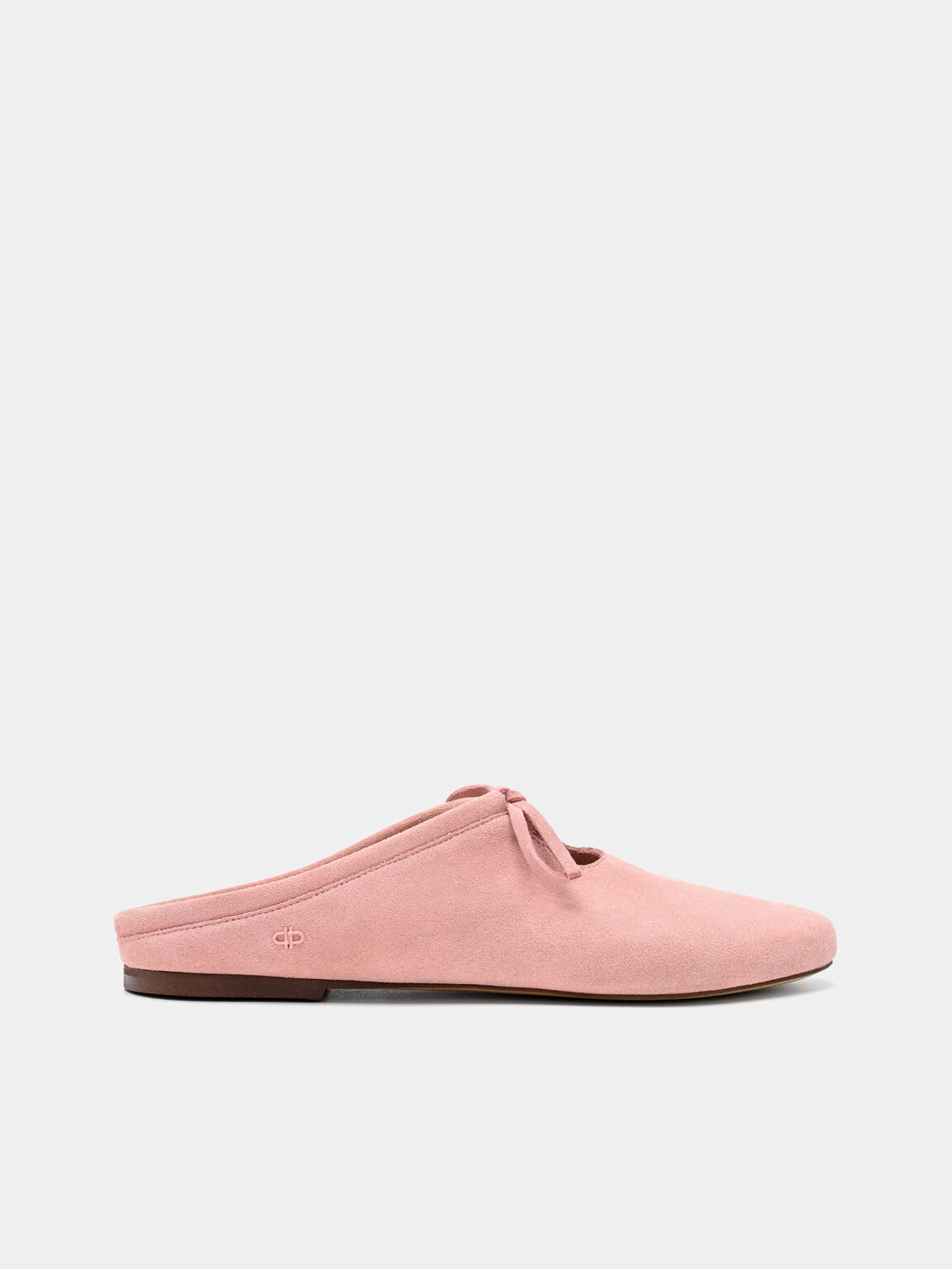 Elise Suede Mules, Pink