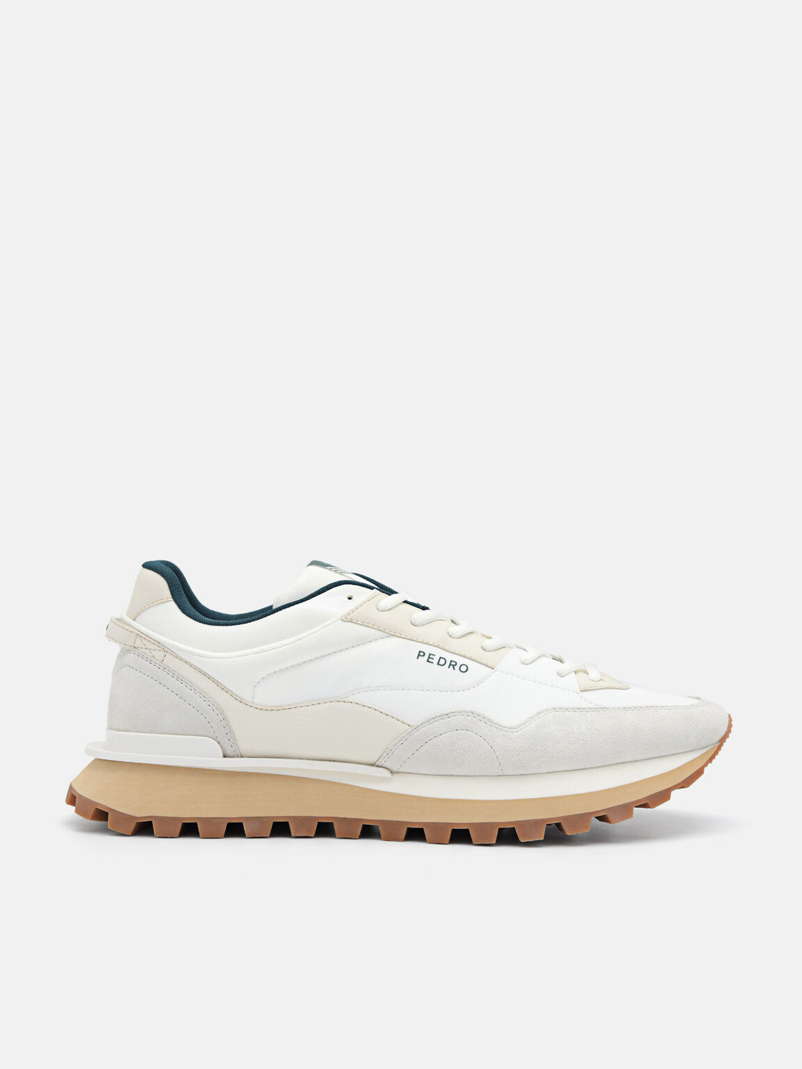 Stream Suede Sneakers, White