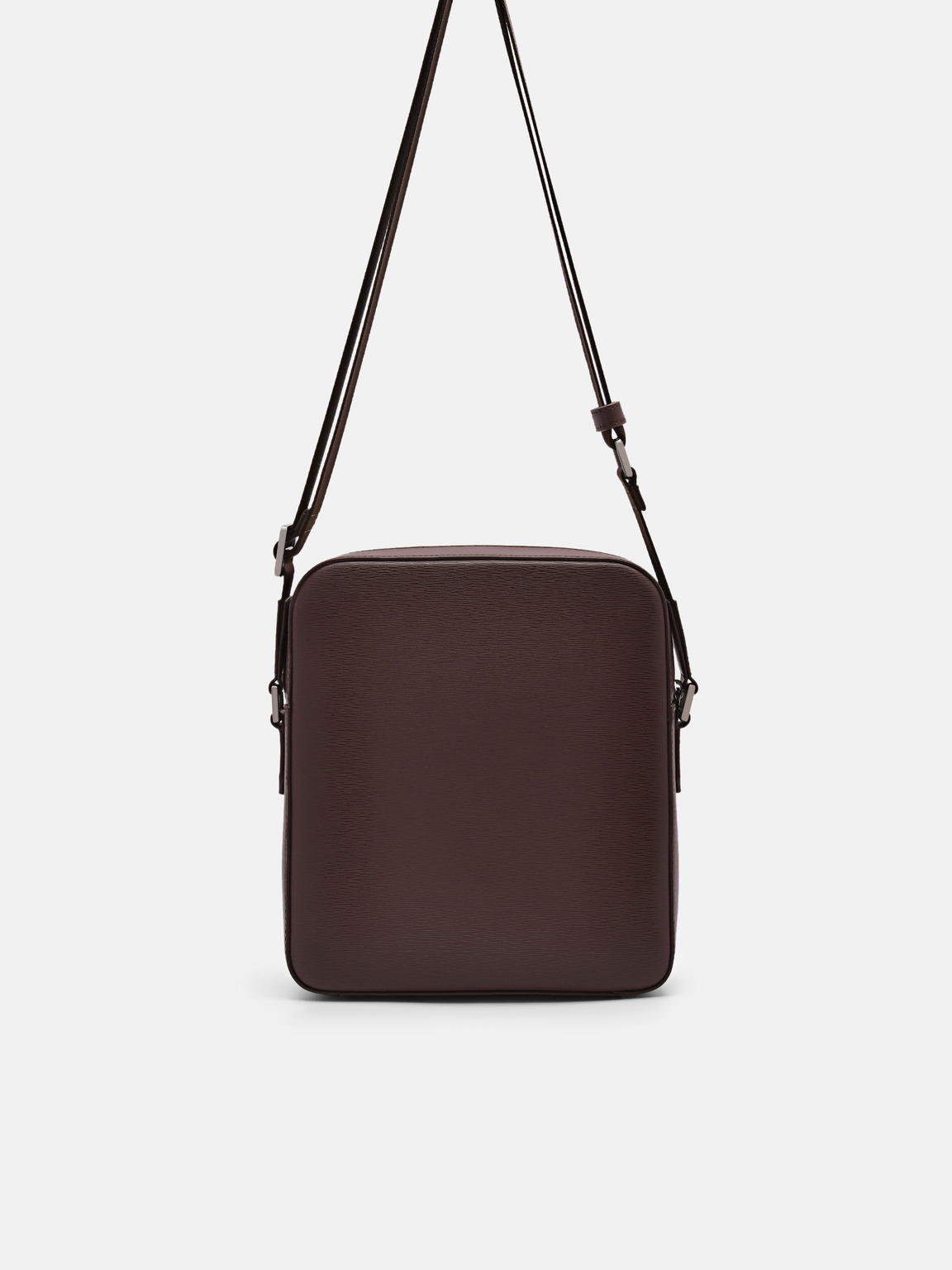 Henry Leather Sling Bag, Dark Brown