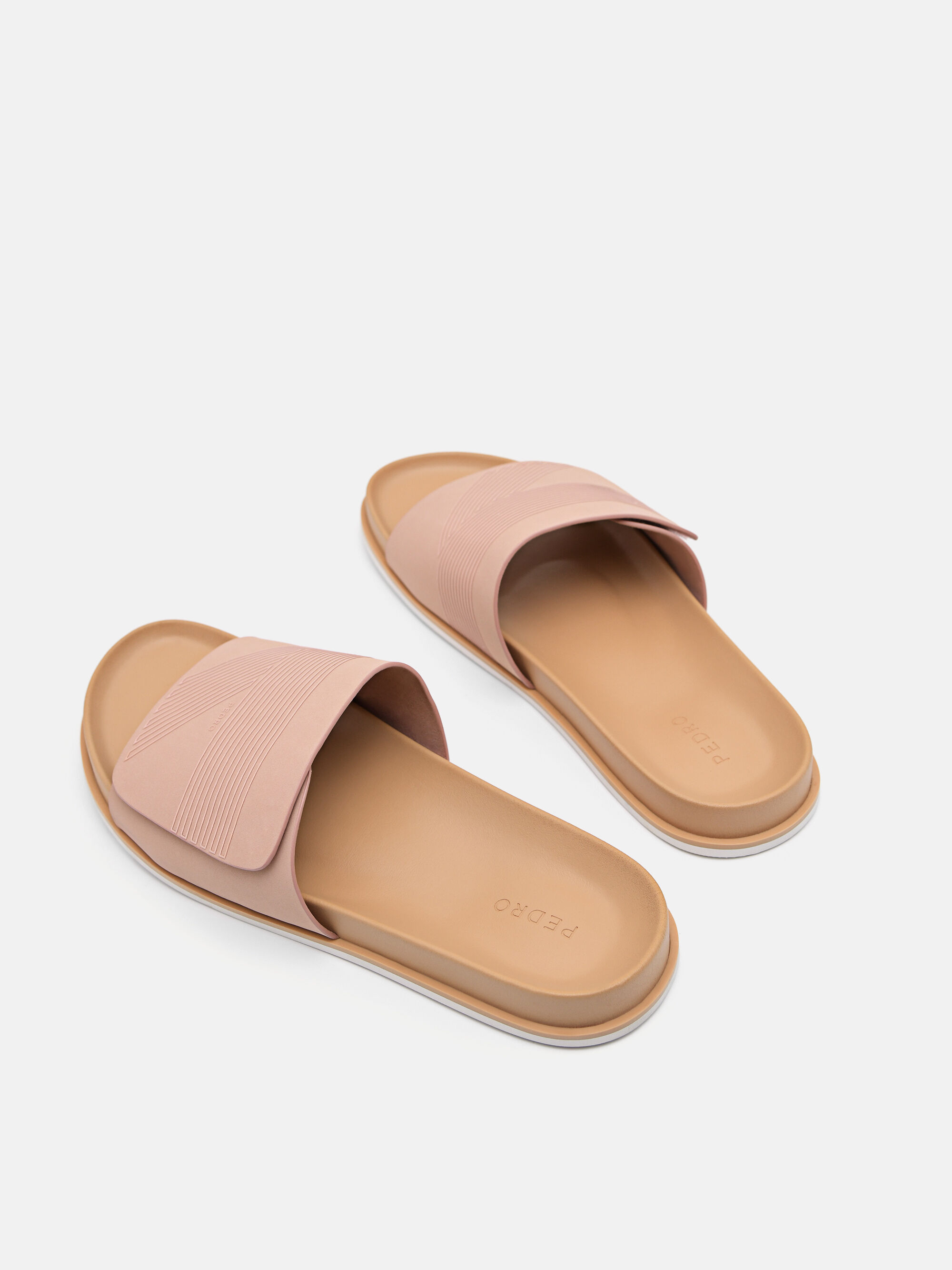 Nude Slide Sandals - PEDRO US