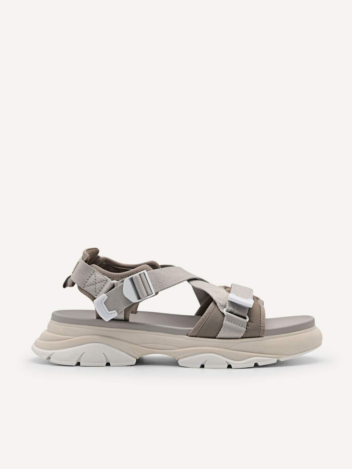 Hybrix Sandals, Taupe