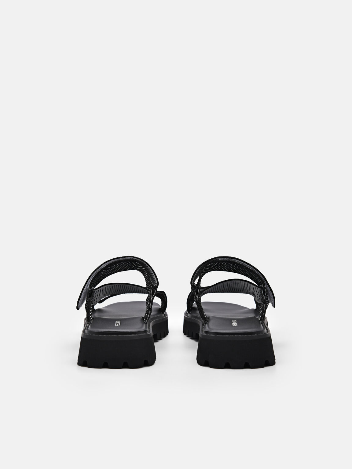 Ronni Knitted Sandals, Black