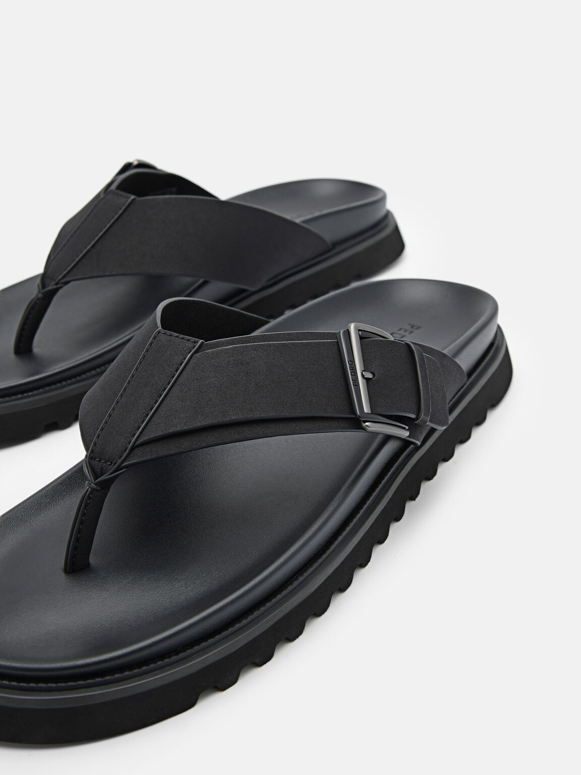 Arche Thong Sandals, Black