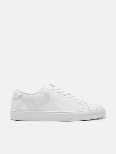 PEDRO Icon Leather Sneakers, White