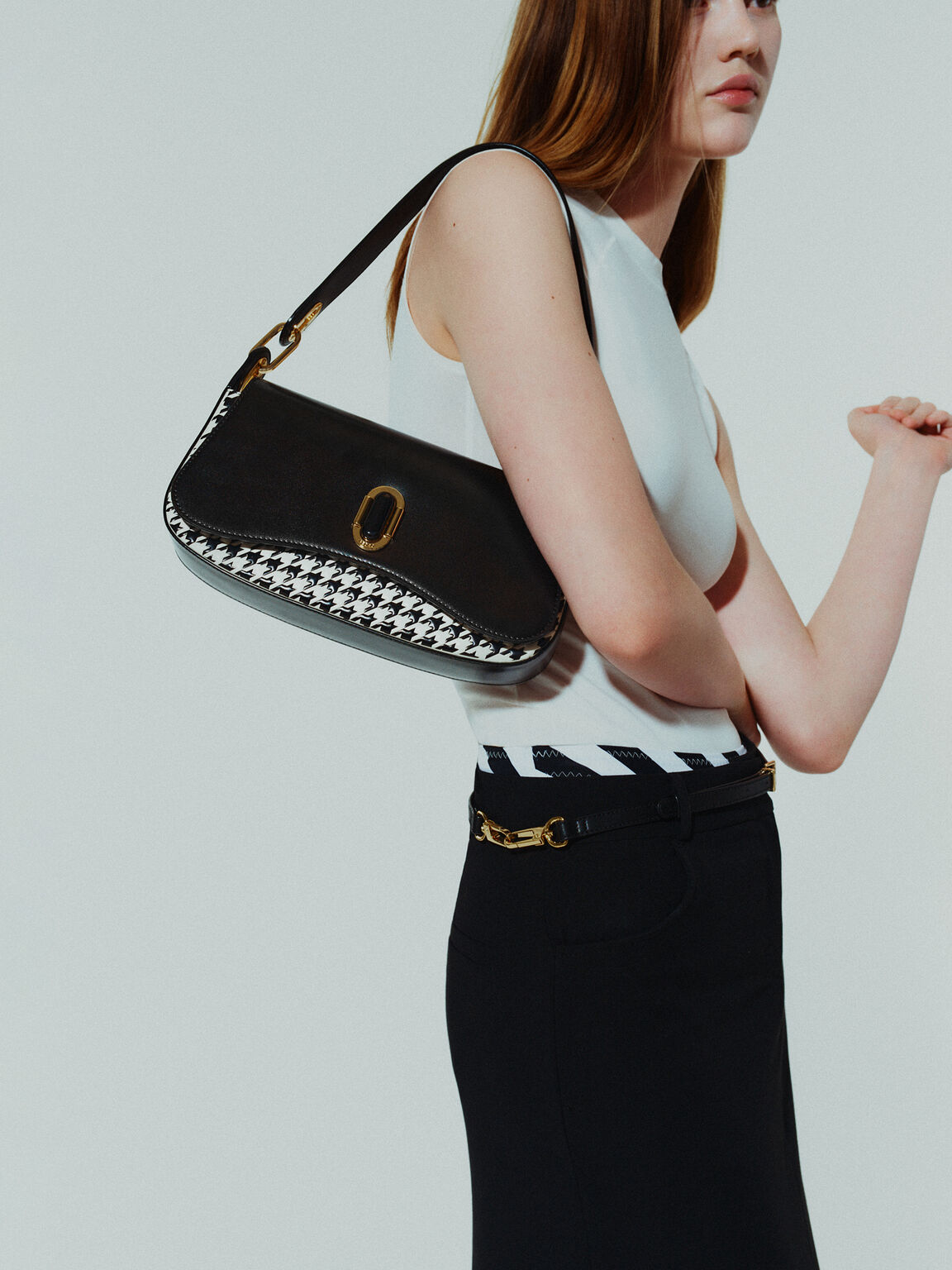PEDRO Rift Leather Shoulder Bag for Women