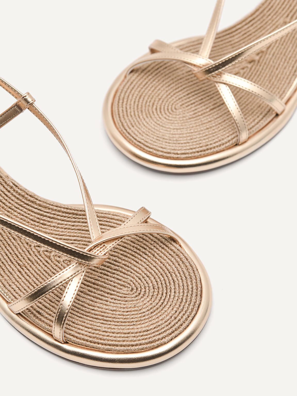 Riata Sandals, Gold