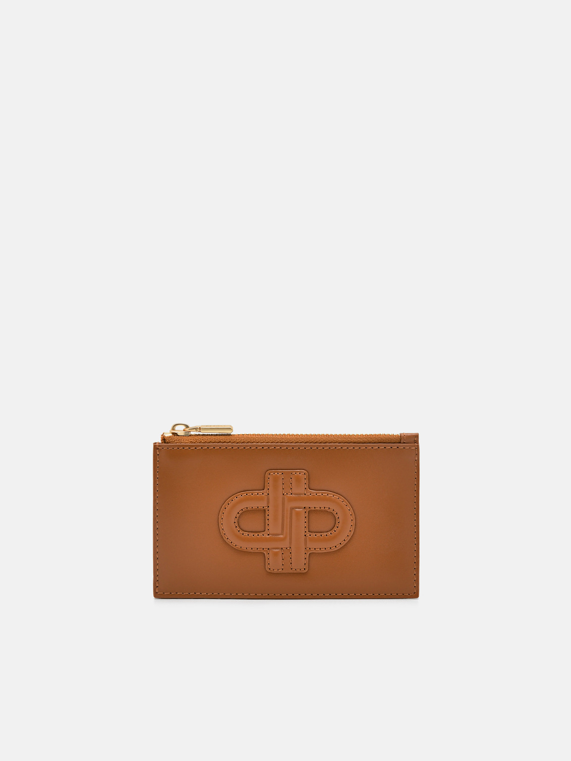 PEDRO Icon Leather Card Holder, Cognac