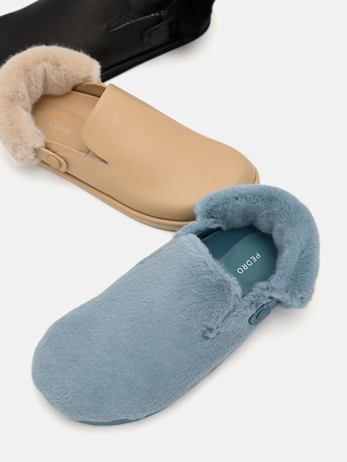 Valenok Mule with Adjustable Backstrap, Black