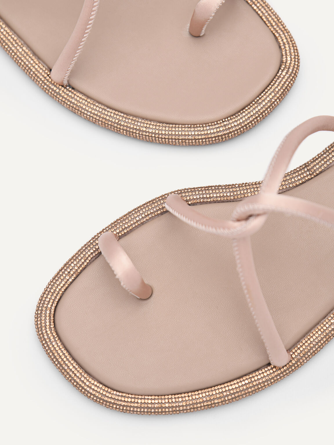 Rina Strappy Sandals, Nude