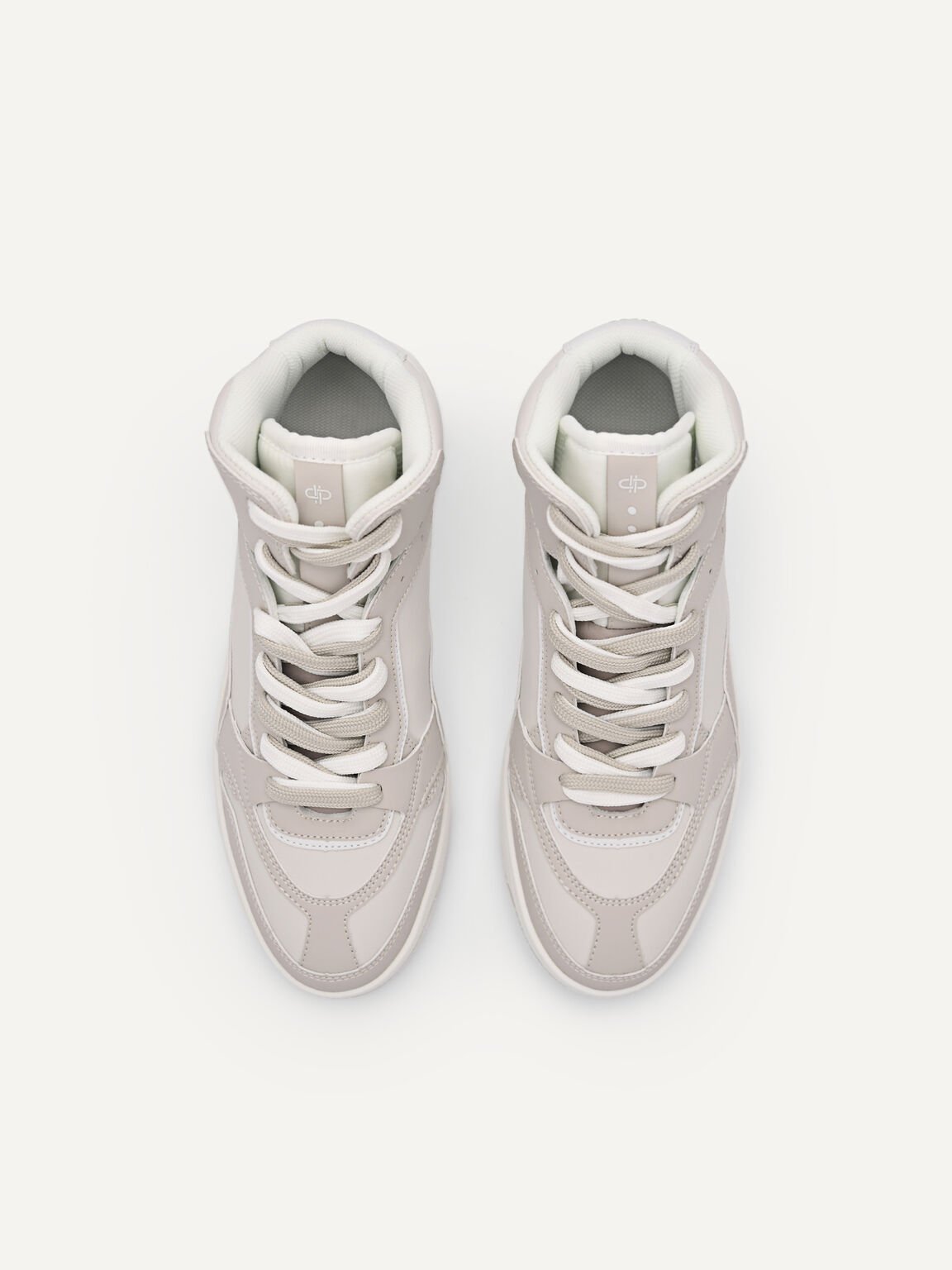 PEDRO Icon EOS High Top Sneakers, Taupe