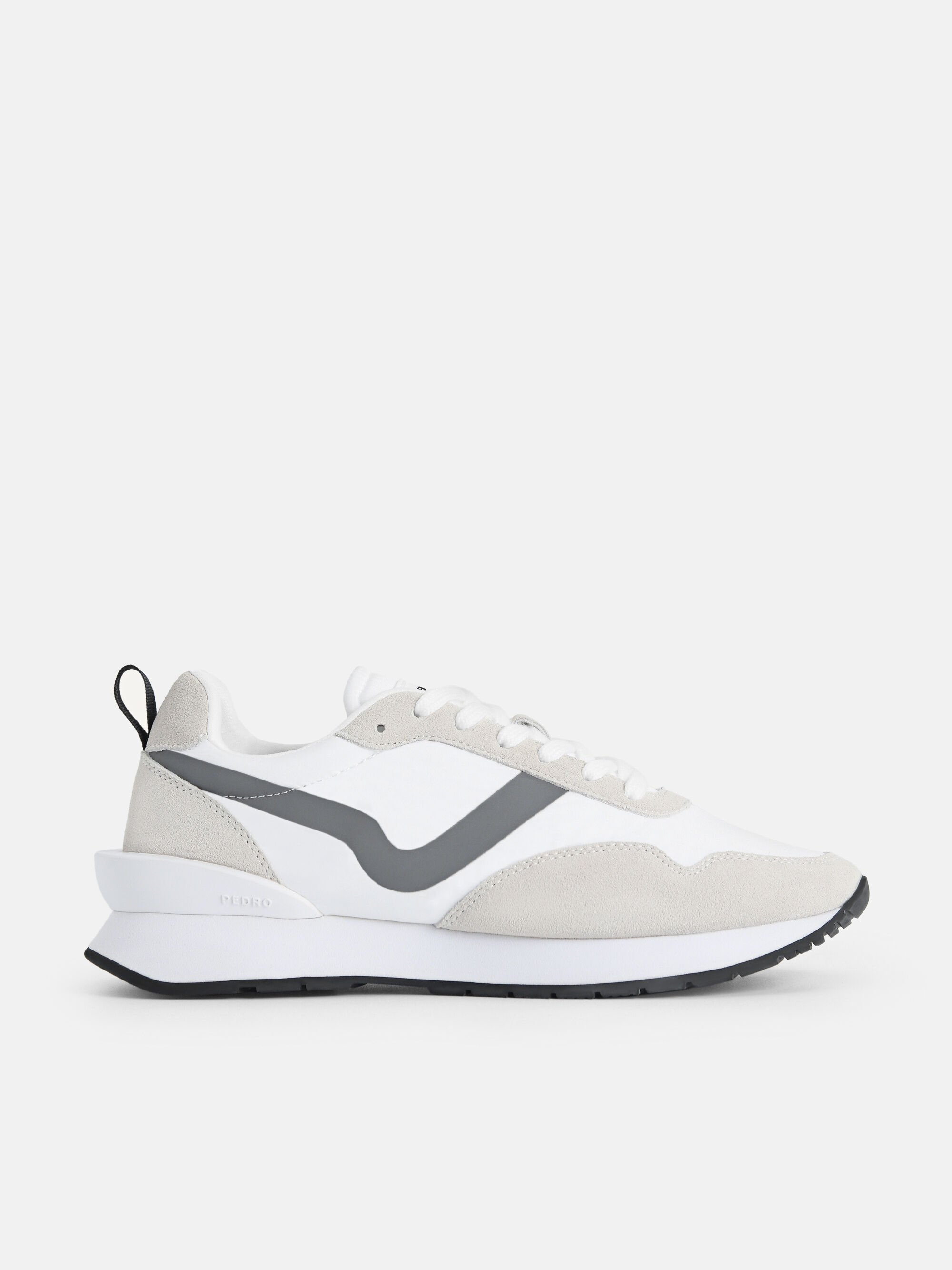 White suede clearance sneakers