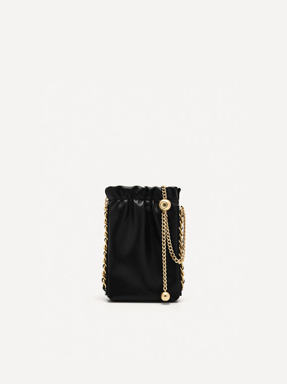 Chain Sling Pouch, Black
