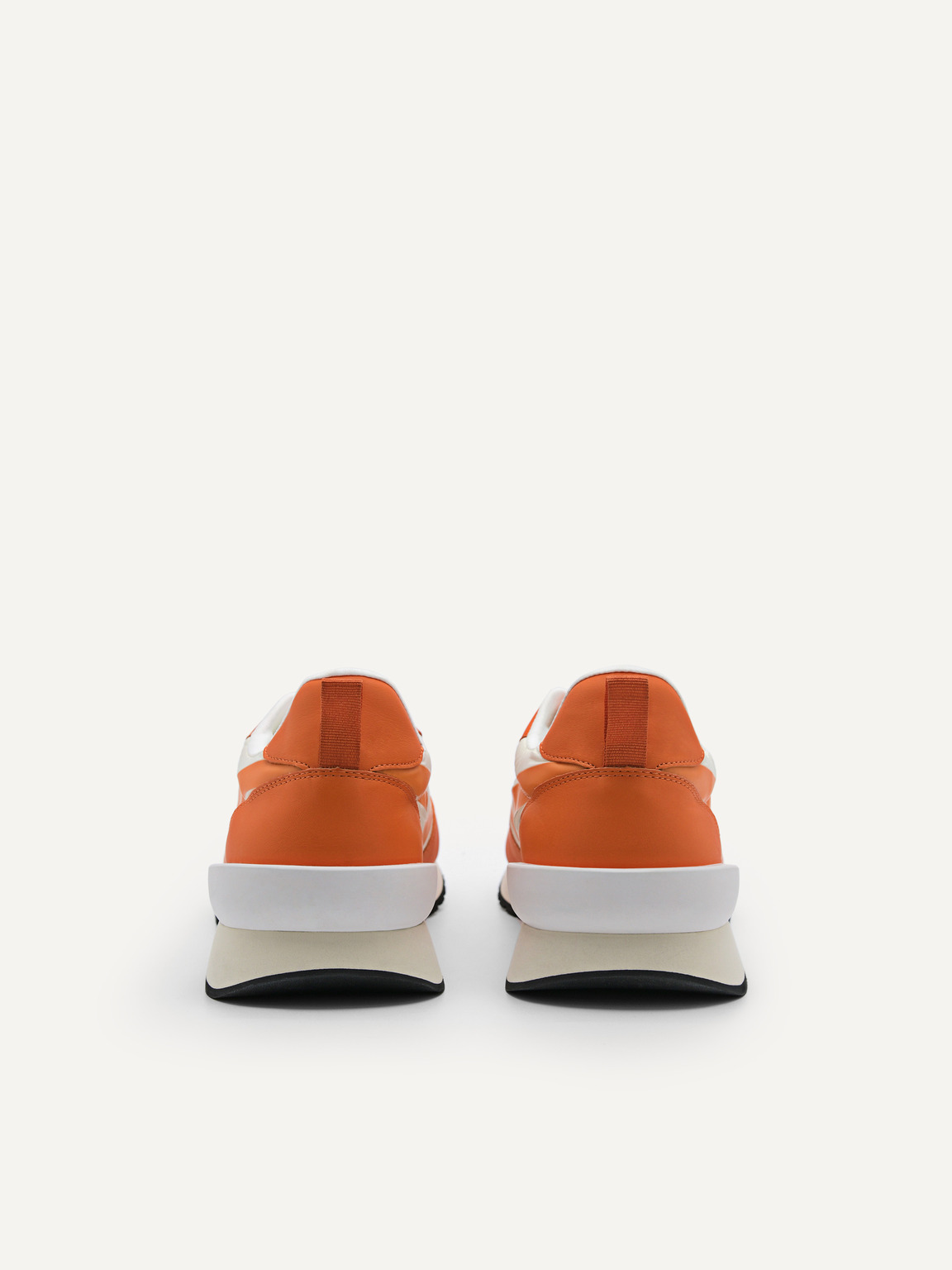 皮革翼尖牛津鞋, 橙色