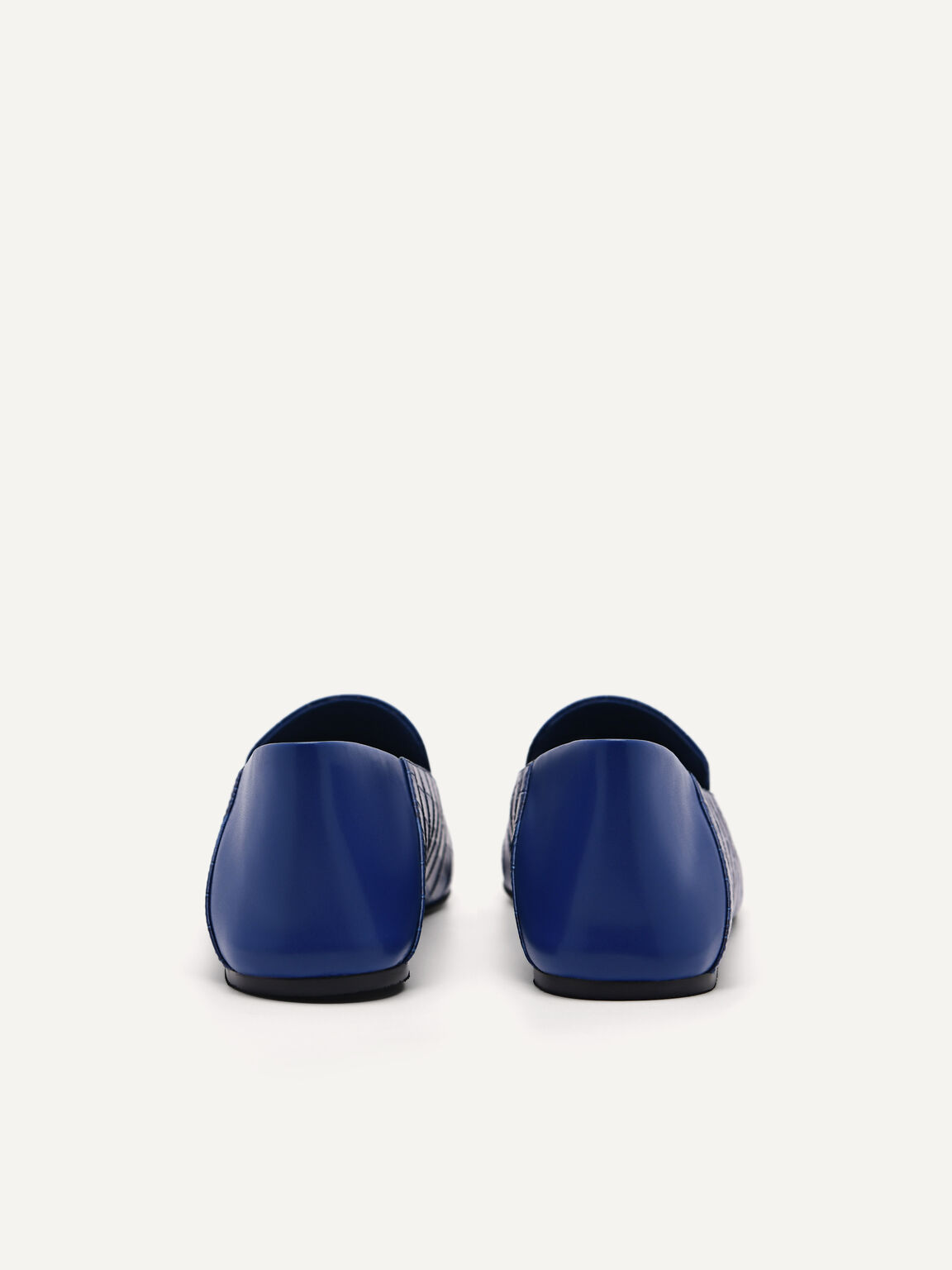 PEDRO工作室Kristen皮革平底鞋, 海军蓝色