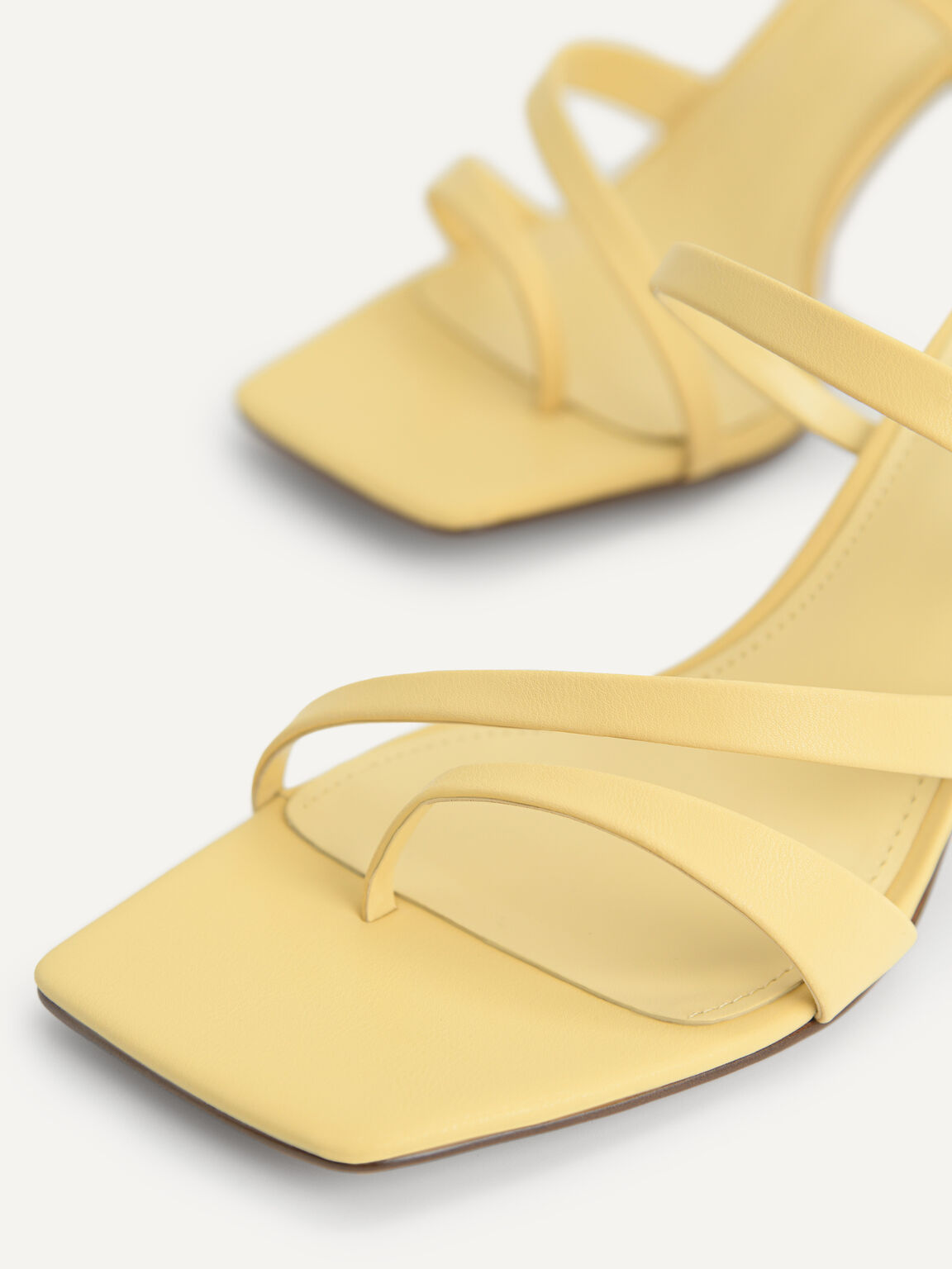 Strappy Heeled Sandals, Sand