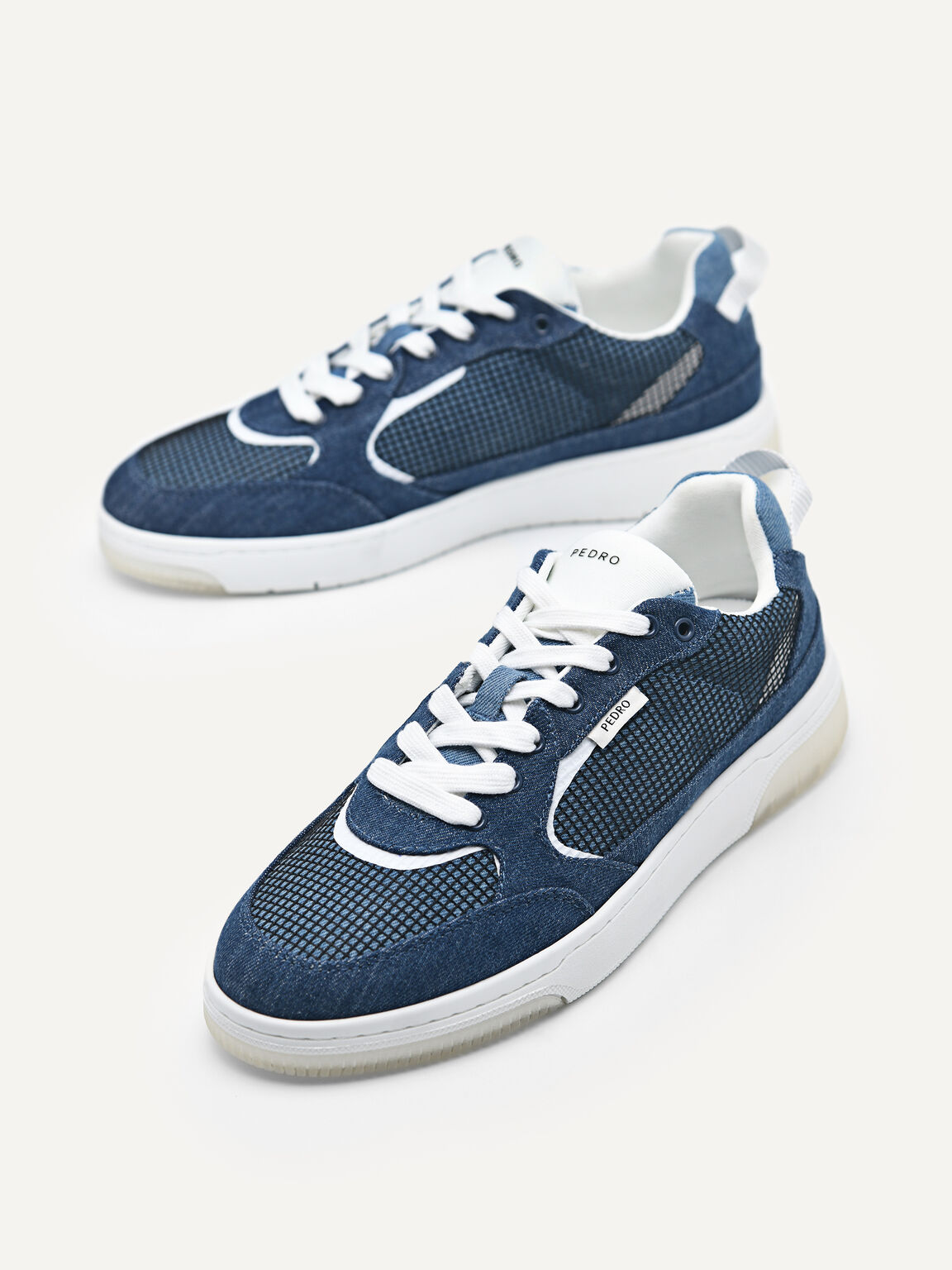 Denim Sneakers, Navy