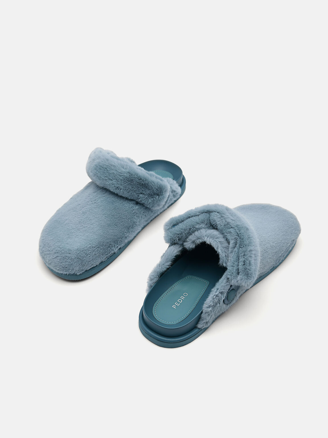 Valenok Mule with Adjustable Backstrap, Turquoise