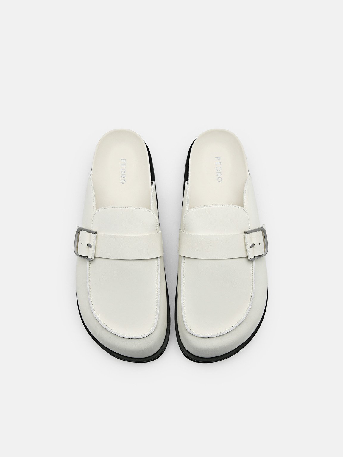 Helix一腳蹬涼鞋, 白色