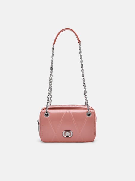 Effie Mini Shoulder Bag, Blush